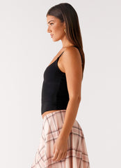 Blondie Tank Top - Black