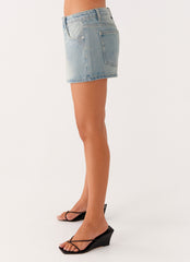 Vino Denim Shorts - Vintage Denim