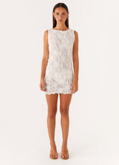 Bea Mini Dress - Ivory