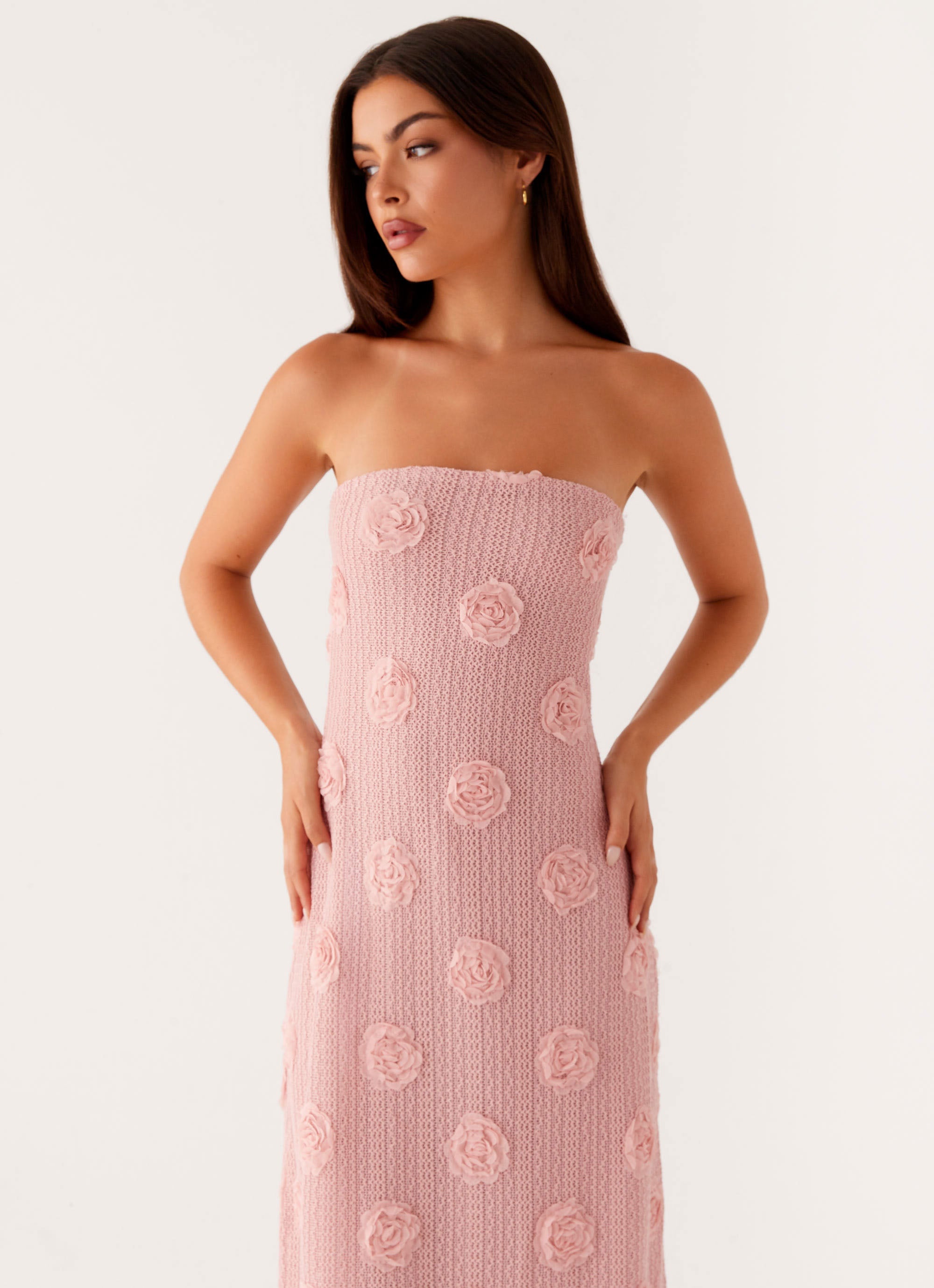 Holly Maxi Dress - Pink