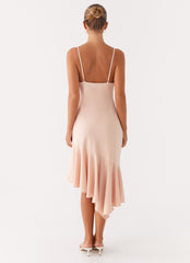 Korby Midi Dress - Pink