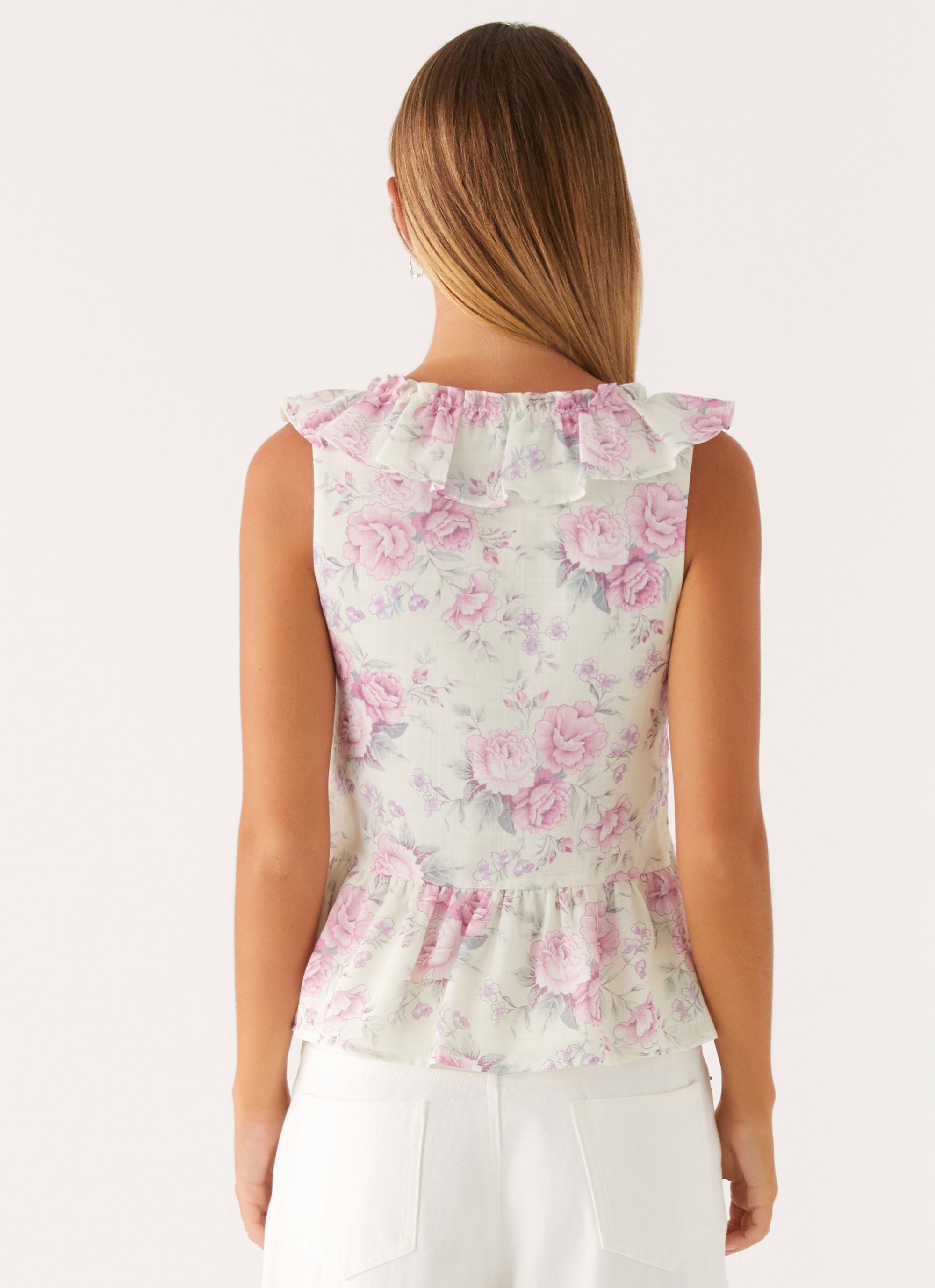 Layne Top - Vintage Floral