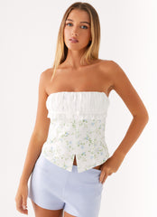 Solar Top - Vintage Ditsy Floral