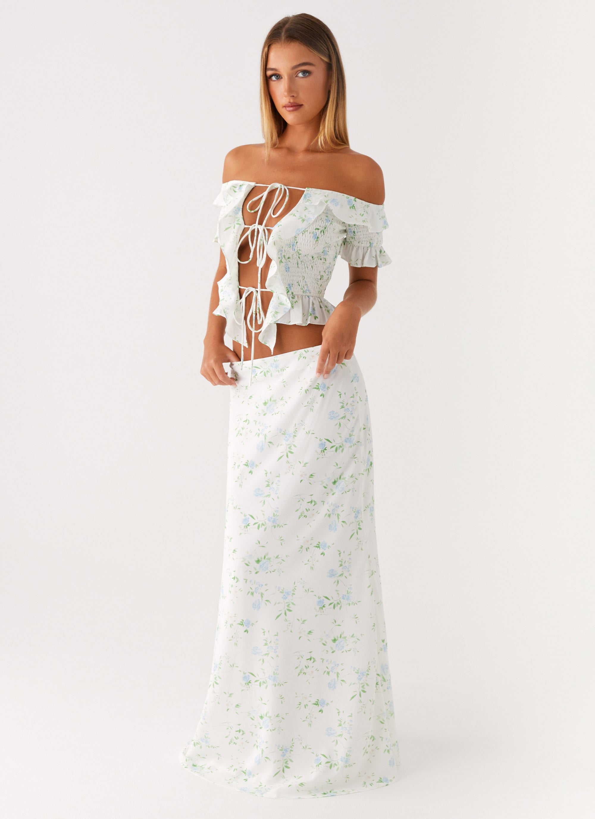 Star Girl Top - Vintage Ditsy Floral