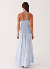 Zahra Maxi Dress - Blue