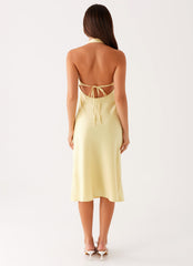 Davies Midi Dress - Yellow